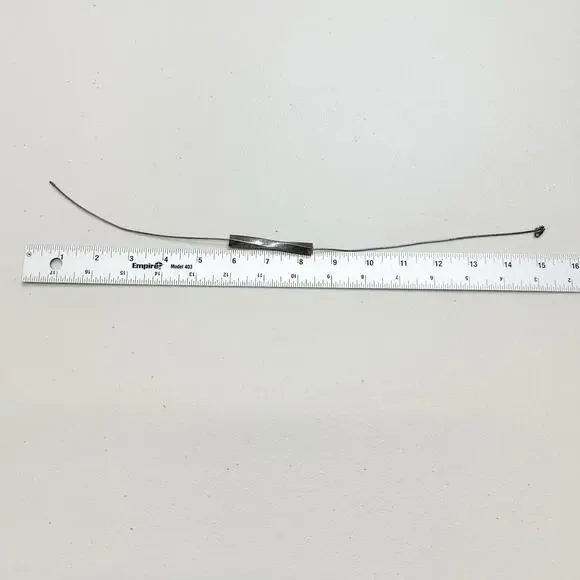 Sterling Silver Choker Snake Necklace 925 Twisted Tube Large Pendant Italy - Picture 4 of 5